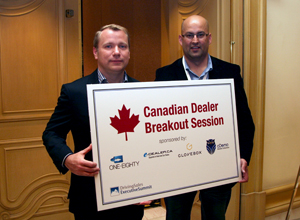 Paul Potratz and Jay Radke at the Canadian Breakout session