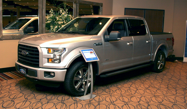 Ford showcased its new F-150
