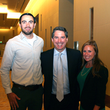 Left to right Mike Shea, Brian Pasch and Lisa Salabritas