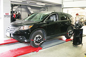 Complimentary alignment check is just one of the services on offer 