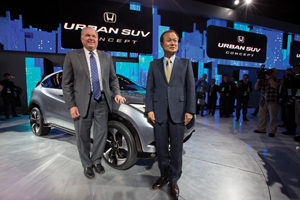 Honda unveiled it’s Urban SUV Concept this year.