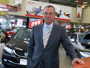 Hugh Sisley, president Sisley Motors Ltd.