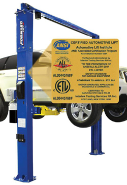 FORWARD LIFT ALI RECERTIFIED