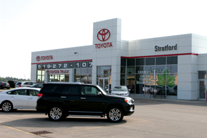 Stratford Toyota was Canada’s first LEED Gold Certified dealership