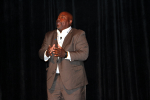 Elgie Bright of Northwood University spoke about leadership 