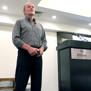 Laurie Skreslet became the first Canadian to climb Mount Everest after a gruelling and costly expedition in 1982. He was the keynote speaker for the Manitoba Motor Dealers Association annual conference May 9
