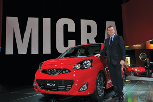 The 2015 Nissan Micra generated a big buzz among attendees