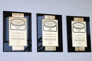 The dealership has been a Ford President’s Award winner, three years running