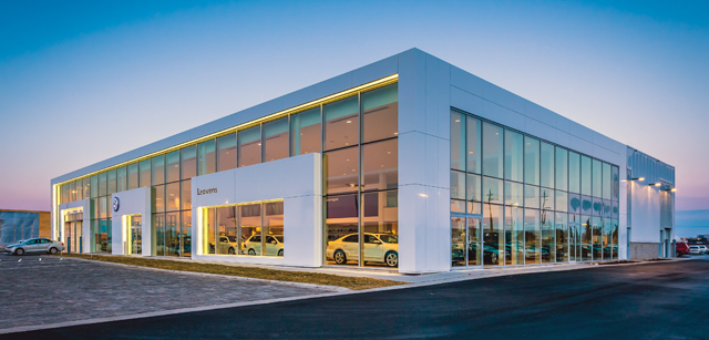 Store is among the first in North America to feature showroom LED lighting