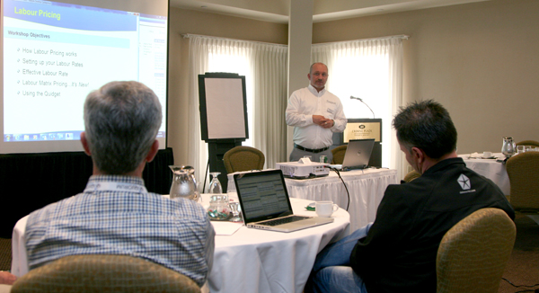 Hands-on sessions included building your own consoles
