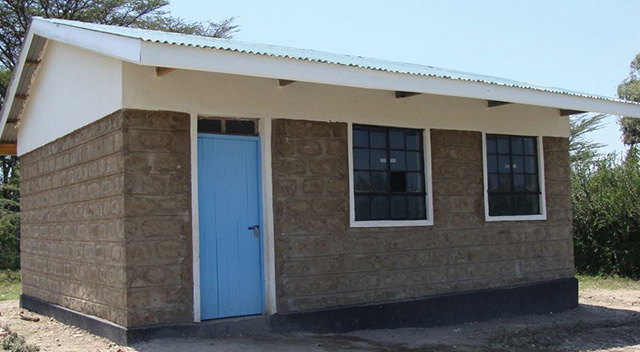 A school house that money raised from Canadian auto dealers in an innovative RBC Automotive  Finance contest helped build in Rongena, Kenya. 