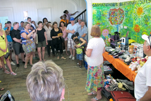 TADA members provided all kinds of supplies, ranging from tablets to clothing