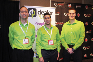 The DealerPILOT team at their booth