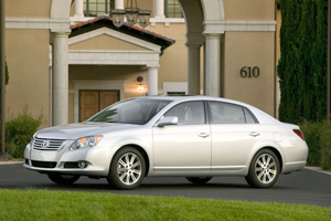 Toyota's Avalon posted a first place finish